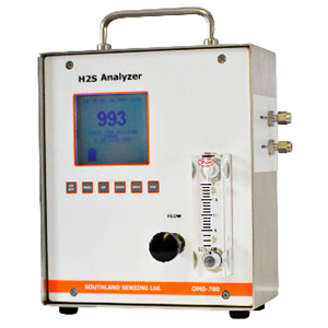 Equipamento: Analisador de sulfeto de hidrogênio PPM portátil com registro de dados e sistema de amostra